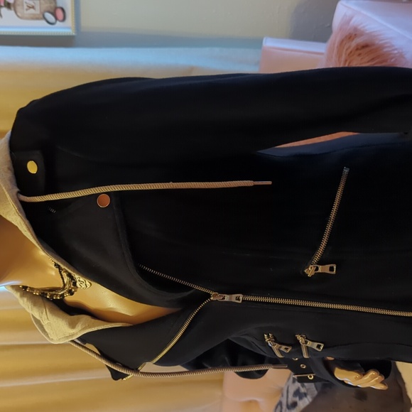 INC Moto Jacket With Hoodie - Picture 4 of 9